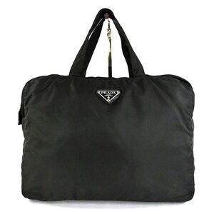 Prada Black Nylon Carryall